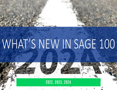 Top Features in Sage 100 2024, 2023 & 2022